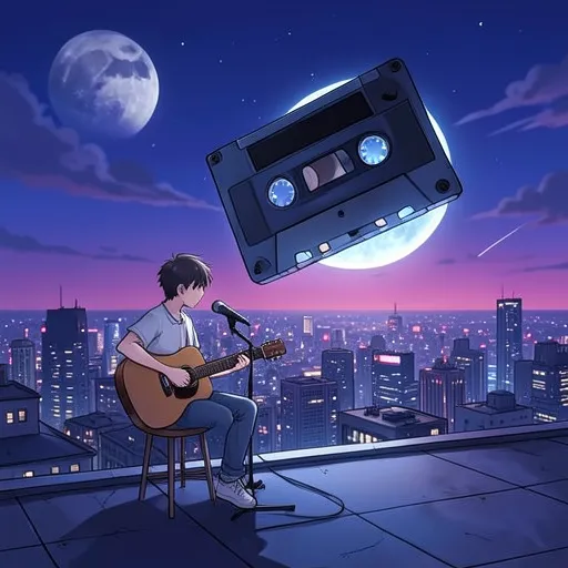 Anime cover art example