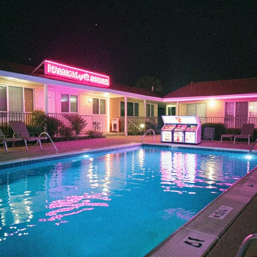 Synthwave cover art example