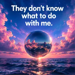 Square lyric video format